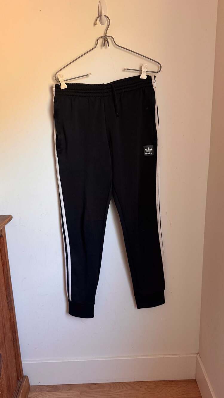 Adidas Originals Men's Three-Stripe Cuffed Track Jogger Pants